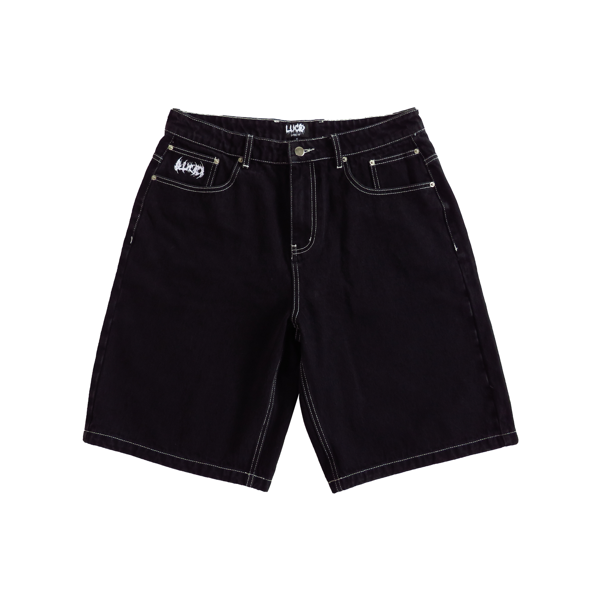 【即日発送可能】DIMC shorts jorts 2KWRLD™ Distressed Star Jorts | 2K WRLD